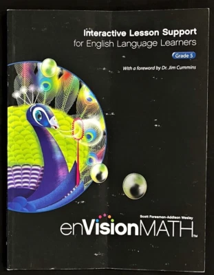 5th Grade - enVision Math - INTERACTIVE LESSON SUPPORT for ELL  (2009, Pearson) - Image 1 of 4