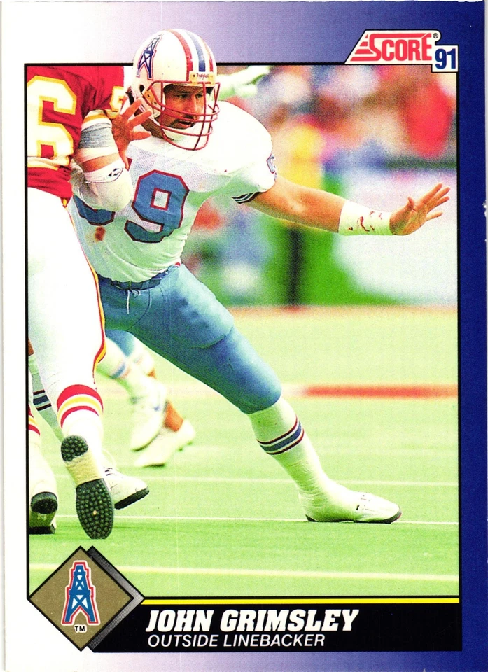 1991 Score #54 John Grimsley - Image 1 of 1