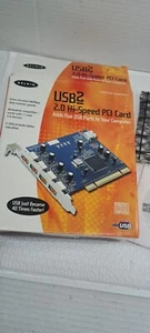 Belkin Hi-Speed USB 2.0 5-Port PCI Card Rev 3 - New open box - Picture 1 of 5