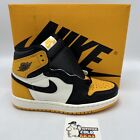 Jordan 1 Retro Og High Yellow Toe Size 4.5 Taxi Sail 555088-711 Right Shoe Only