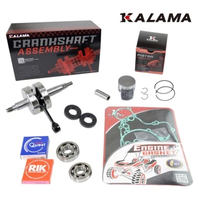 For Kawasaki KX85 Engine Rebuild, Crankshaft Main Bearing Piston Gasket 01~05 - Image 1 of 4