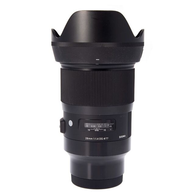 Sigma f/1.4 Lenses 28mm Focal for sale | eBay