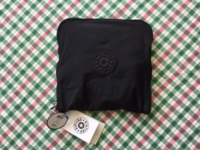 Bolso de Lona Kipling Honestpack Negro Nuevo con Etiquetas - de Priscilla Presley venta inmobiliaria Foto 1 de 2