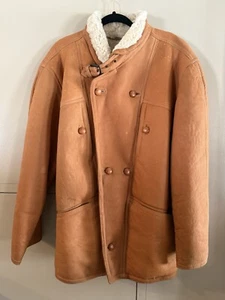Vintage Rancher Jacket Coat Mens Sherpa Lined Size XL-52 NEW Made in Argentina - Picture 1 of 8