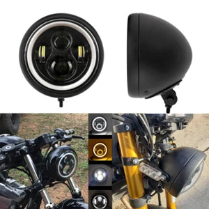 7" inch LED Headlight Hi/Lo+ Housing Bucket Bracket For Harley Street Glide FLHX - Imagen 1 de 12