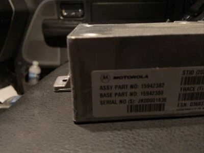 Cadillac STS 2007 3,6 L OEM módulo de control de comunicación Onstar 15942380 06 07 08 Foto 1 de 3