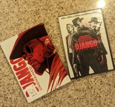 Django Unchained Rare  Slipcover Sealed DVD Jamie Foxx Samuel L. Jackson! - Image 1 of 4