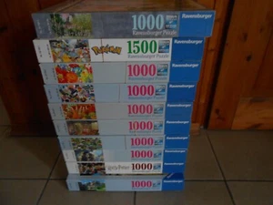 9 x Ravensburger Puzzle a 1000 Teile - 1 x neu + 1 x 1500 Teile - Bild 1 von 12