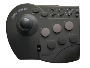 Fighter Stick SN Arcade Controller Super Nintendo Console Game System Untested - Picture 1 of 5