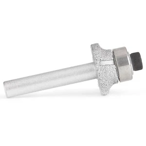 Broca de enrutador de diamante soldado radio 3 mm 1/8" grano 60 herramientas para vástago de piedra de 1/4" - Imagen 1 de 9
