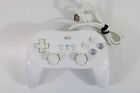 Official Nintendo Wii White Classic Pro Controller OEM Tested Wii U RVL-005 WC31