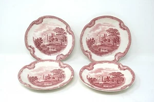 Johnson Brothers England Old Britain Castles Pink Saucers - 4 - Picture 1 of 10