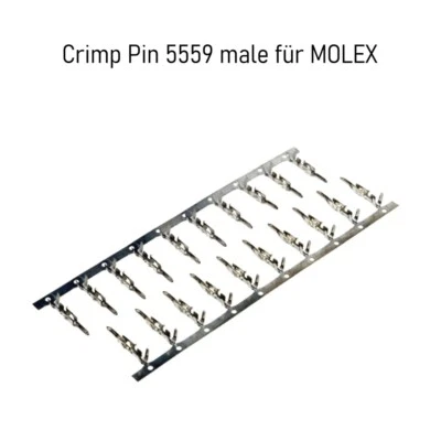 10x Crimp Pin für Molex 4.2mm mini fit Gehäuse - male - Bild 1 von 2
