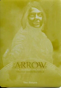Arrow Season 3 Yellow Printing Plate Base Card #48 - Picture 1 of 1
