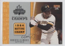 2003 Donruss Champions Statistical Champs Roberto Clemente #SC-19 HOF