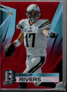 B4256- 2014 Panini Spectra Prizms Red #13 Philip Rivers /10 - NM-MT (RARE) - Picture 1 of 2