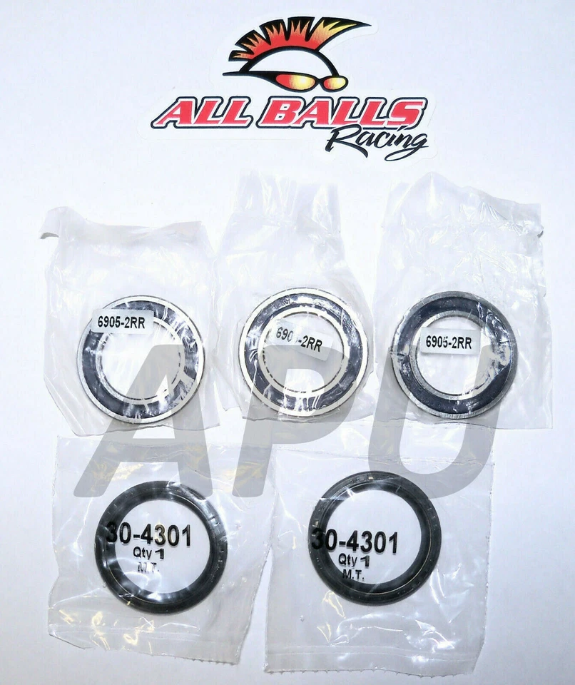 Rodamientos de rueda trasera All Balls Cr125 Cr250 Crf250 Crf450 Crf450x 25-1250 NUEVO Foto 1 de 2