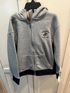 Boys Beverly Hills Polo Club Zip Sweatshirt Size 8 - Picture 1 of 2