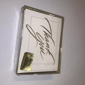 Whitings 20 Thank You Notes 20 Envelopes - Picture 1 of 4