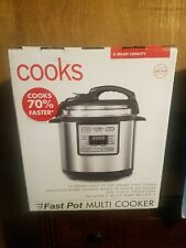 Cooks Fast Pot Multi Cooker 10 Preset Easy To Use Smart Functions M-60B28G