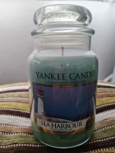 YANKEE CANDLE Large Jar Candle Sea Harbour 2016 Pour 623g 120-150hrs New/Unlit. - Picture 1 of 4