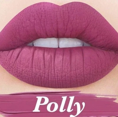 Lime Crime Velvetines Liquid Lipstick Polly Liquid Lipsticks Matte Lipstick NEW - Image 1 of 4