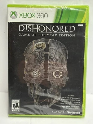 Dishonored Game of the Year Edition Xbox 360 2013 CIB NEW + SEALED - Image 1 of 3