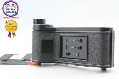 w/ Mask [Near MINT] Mamiya 6x4.5 6x6 6x9 Type K Roll Film Back Holder From JAPAN - Image 1 of 4