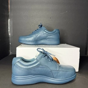 Hush Puppies Damen 8 dunkel türkis Leder Power Walker Schuhe HW06647-420 - Bild 1 von 9