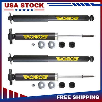 Juego de Amortiguadores Monroe Matic Plus Para Chevrolet S10 GMC S15 RWD Completo Delantero+Trasero Foto 1 de 4