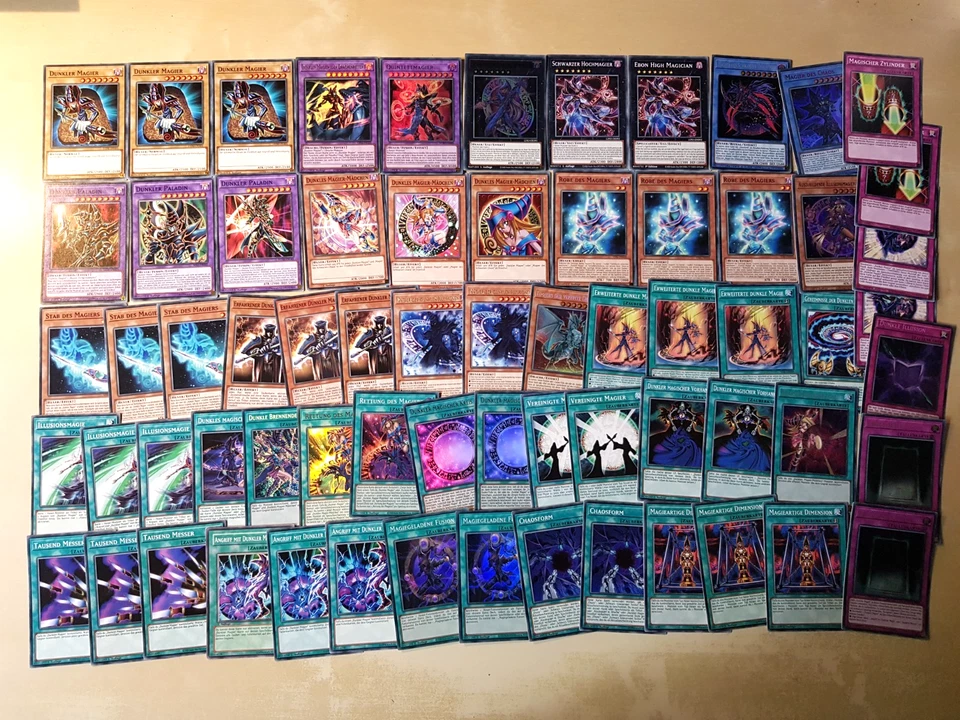 Dunkler Magier Deck YU-GI-OH Chaos Max Quintettmagier Drachenritter Auzubildende - Bild 1 von 1