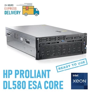 SERVER HP PROLIANT DL580 G7 ESA CORE XEON E7540 4X6 CPU 48 CORE 128GB 548GB - Imagen 1 de 4