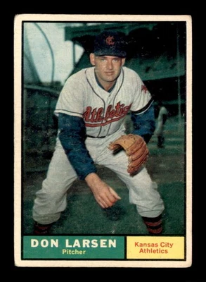 1961 Topps #177 Don Larsen   G/VG X3481848 - Image 1 of 3