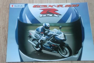 2000  suzuki  GSX-R600  Brochure  ( English  T ext )  from JAPAN 00 GSXR600 gsxr - Image 1 of 4
