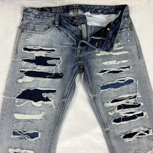 Cult Of Individuality Jeans Mens 34x34 (36x33)* Rebel Straight Japanese Selvedge - Picture 1 of 16