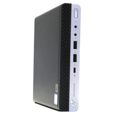 HP ProDesk 600 G3 Mini Intel i5-7500T 2.7GHz 16GB RAM 256GB SSD WiFi Win 10 Pro - Image 1 of 4