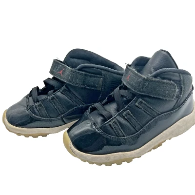 Nike Air Jordan XI 11 2015 Retro Negro Jubileo (378040-002) Niño Pequeño Talla 8C Niños Foto 1 de 4