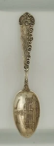 Sterling Silber State Capitol Denver Colorado Souvenir Löffel - Bild 1 von 6