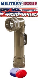 Nueva linterna oliva monótona Fulton edición militar cabeza angular linterna MX-991/EE. UU. - Imagen 1 de 5