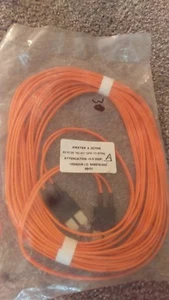 NEW Anixter Optical computer Patch Cable 62.5/125 SC-SC DPX 10 meters #- 207056 - Picture 1 of 2
