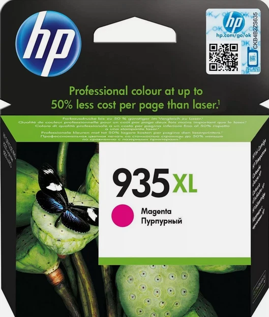 GENUINE AUTHENTIC HEWLETT PACKARD HP 935XL MAGENTA INK CARTRIDGE C2P25AE - Image 1 of 1