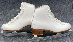 Riedell Stride 22358 Womens Size 6 Figure Ice Skates with Wilson Blades USA Made - Picture 1 of 19