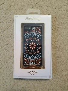 NIB Zero Gravity Los Angeles Black Stitched Embroidered iPhone 7 Case - Picture 1 of 3