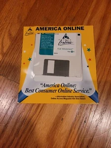 America Online AOL Version 2.0 For Windows 3.5" Floppy Disk Vintage Sealed 1995 - Picture 1 of 2