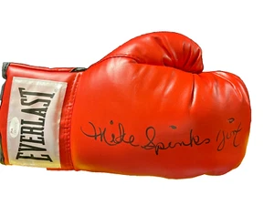 MICHAEL SPINKS SIGNED AUTOGRAPHED EVERLAST BOXING GLOVE RH JSA COA - Bild 1 von 1