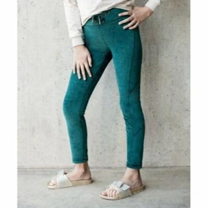 New Girls Joyfolie Holiday Christmas Jogger Teal Legging Pants Bottoms Size 14 - Picture 1 of 2