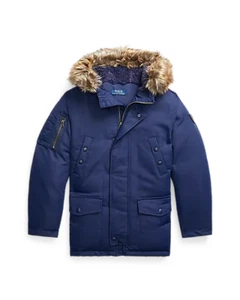 Ralph Lauren Polo Water-Resistant Down Parka Boys XL/TG 18/20 - Picture 1 of 13