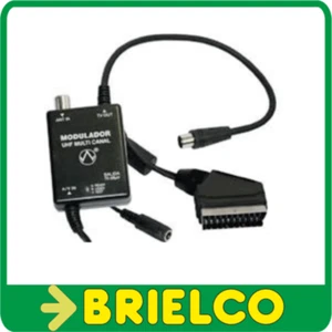 MODULADOR AUDIO VIDEO A UHF MULTICANAL ANALOGICO EUROCONECTOR ALIMENTADOR BD6084 - Imagen 1 de 1