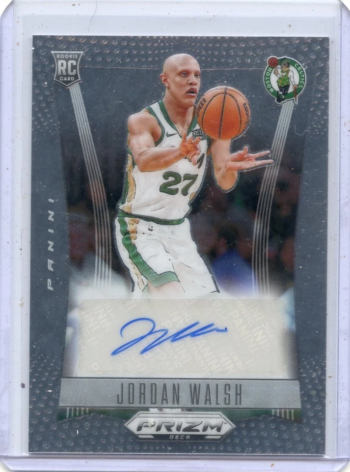 2023-24 PRIZM DECA #DS-JWA JORDAN WALSH AUTOGRAPH RC BOSTON CELTICS 110224 - Image 1 of 1