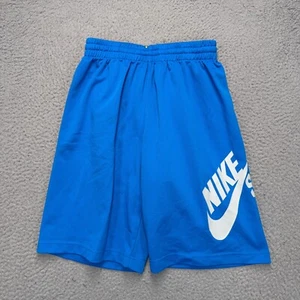 Nike SB Shorts Youth Boys Medium Blue Skateboarding Activewear Running Gym - Picture 1 of 9